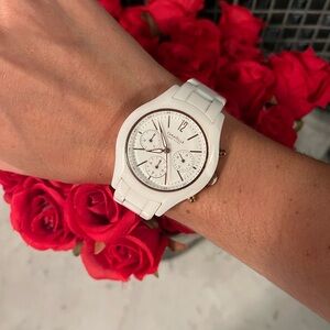 Caravelle New York by bulova chronograph ceramic watch